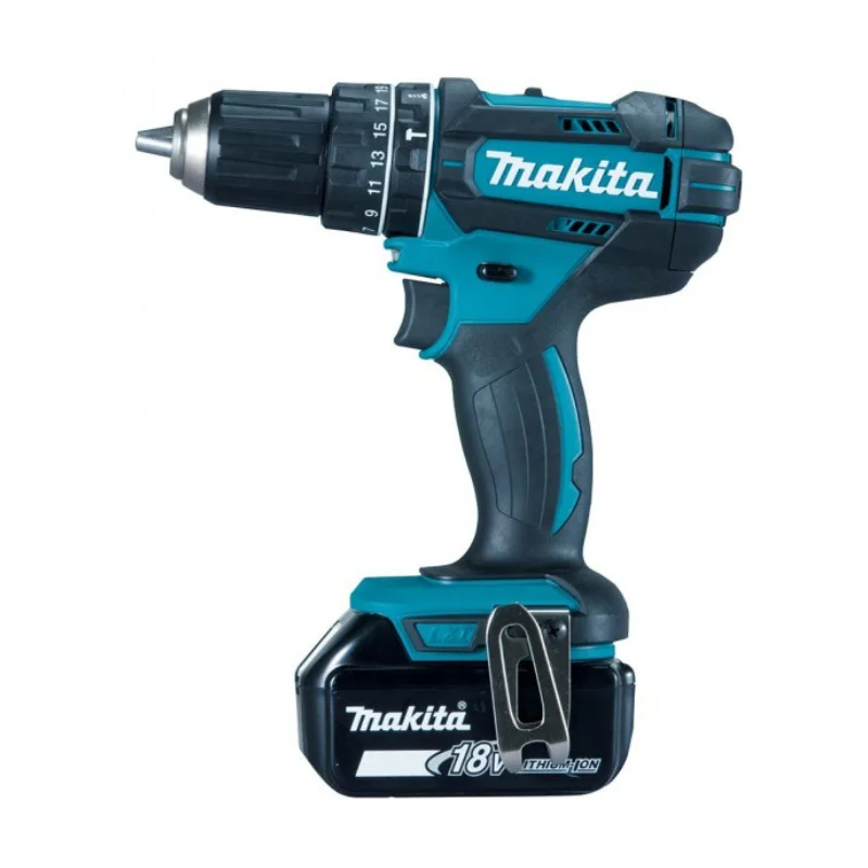 Makita DHP482RFJ - Vŕtací AKU skrutkovač s príklepom